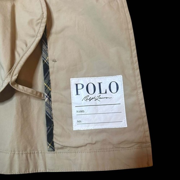 Ralph Lauren Hooded Trench Coat - girls size 6 - Picture 7 of 10